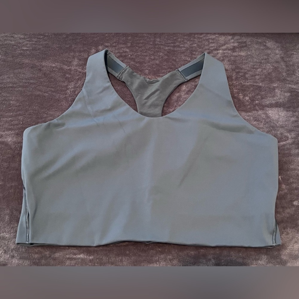 SPANX Charcoal Blue Core Sports Bra